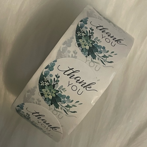 500 Thank You Stickers - Picture 3 of 3